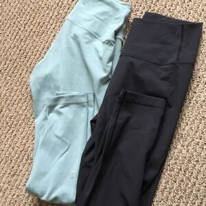 Bundle of 2 lululemon athletica Women's Pants - Light Blue and Black